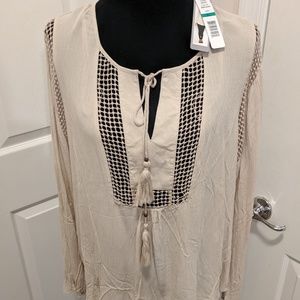 Joseph A. Boho Style Blouse